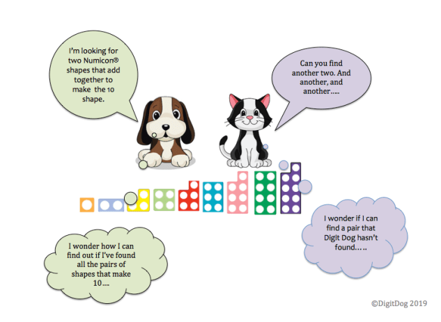 Making 10 with Numicon